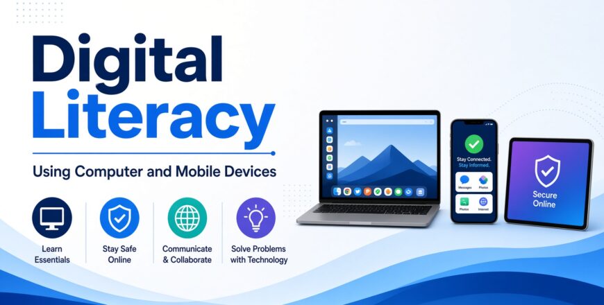 Digital Literacy – Using Computer and Mobile Devices